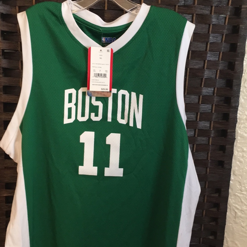 COPY - New with tags Boston Celtics basketball jersey Irving #11
